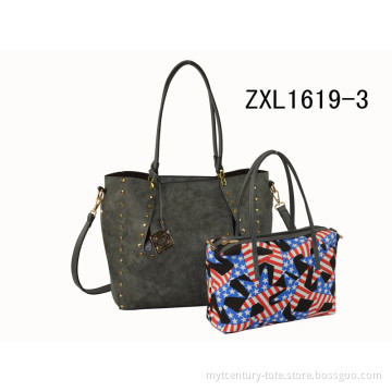 Custom PU Elegance Designer Women Handbag Fashion Bags Ladies Handbags (ZXL1619-3)